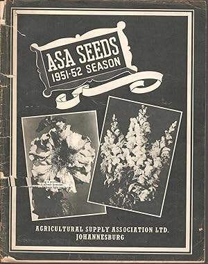 Seller image for A.S.A. Seeds 1951-52 Season for sale by Snookerybooks