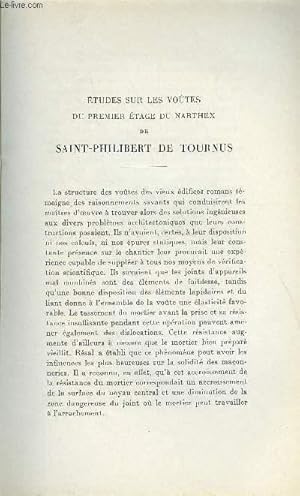 Bild des Verkufers fr BULLETIN MONUMENTAL 92e VOLUME DE LA COLLECTION N1 - ETUDES SUR LES VOUTES DU PREMIER ETAGE DU NARTHEX DE SAINT-PHILIBERT DE TOURNUS PAR LOUIS BARBIER zum Verkauf von Le-Livre