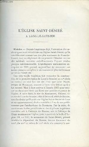 Bild des Verkufers fr BULLETIN MONUMENTAL 94e VOLUME DE LA COLLECTION N1 - L'EGLISE SAINT-DESIRE A LONS-LE-SAUNIER PAR DUHEM zum Verkauf von Le-Livre