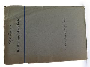 Image du vendeur pour Katherine Mansfield A Critical Essa mis en vente par The Secret Bookshop