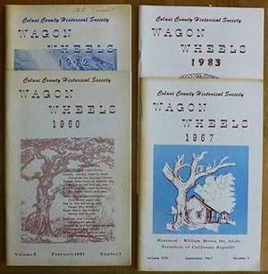 Wagon Wheels - Vols. 10 (Feb. 1961); 17 (Sept. 1967); 22 (Sept. 1972); 33 (1983 Fall Edition)