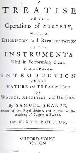 A Treatise on the Operations of Surgery