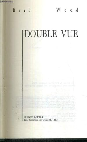 Bild des Verkufers fr DOUBLE VUE zum Verkauf von Le-Livre