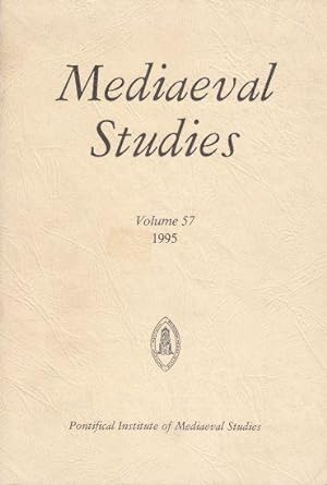 Mediaeval Studies Volume 57, 1995