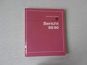 Image du vendeur pour Bericht 1989/1990. mis en vente par Antiquariat Bookfarm