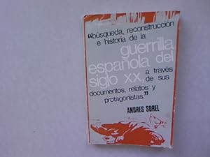 Seller image for Guerilla Espanola del Siglo xx. for sale by Antiquariat Bookfarm