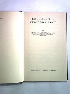 Bild des Verkufers fr Jesus and the Kingdom of God. zum Verkauf von Antiquariat Bookfarm