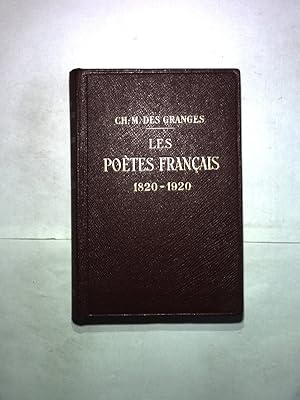 Bild des Verkufers fr Les poetes francais 1820-1920. Collection d auteurs francais. zum Verkauf von Antiquariat Bookfarm