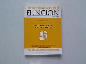 Seller image for The Dimension of Participation. Funcion Num. 7 Junio 1988. for sale by Antiquariat Bookfarm