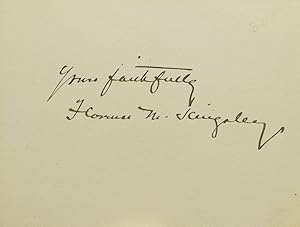 Card signed "Florence M. Kingsley"