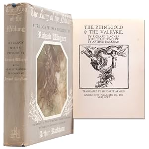 Seller image for The Ring of the Niblung. A Trilogy with a Prelude by Richard Wagner. Translated into English by Margaret Armour. Part I: The Rhinegold & The Valkyrie; Part 2: Siegfried & The Twilight of the Gods for sale by The Old Mill Bookshop
