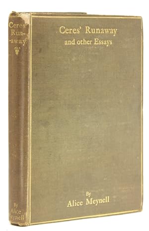 Bild des Verkufers fr Ceres' Runaway & Other Essays zum Verkauf von James Cummins Bookseller, ABAA