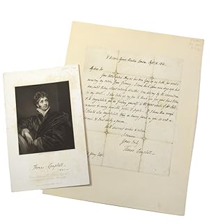 Autograph Letter Signed ("Thomas Campbell") To Ronald Young