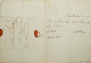 Autograph Note Signed, " Jan. 5 1815/ This is to certify that I am this day alive / Althorp / Wit...