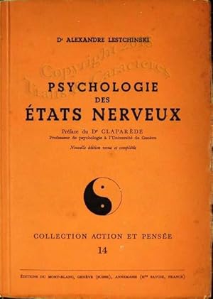 Psychologie des états nerveux.