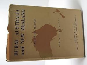 Imagen del vendedor de Rural Australia and New Zealand. Some observations of current trends. (Studies of the Pacific No2) a la venta por The Secret Bookshop