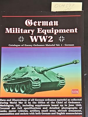 Immagine del venditore per German Military Equipment WW2 (Vol 1) venduto da Mad Hatter Bookstore