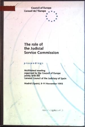 The Role of the Judicial Service Commission: Proceedings