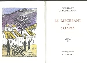 Le Mécréant de Soana : Illustrations originales de R. SAVARY