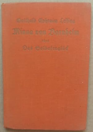 Bild des Verkufers fr Minna von Barnhelm oder Das Soldatenglck. Ein Lustspiel in fnf Aufzgen. zum Verkauf von buch-radel