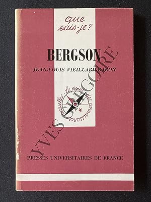 Bild des Verkufers fr BERGSON zum Verkauf von Yves Grgoire