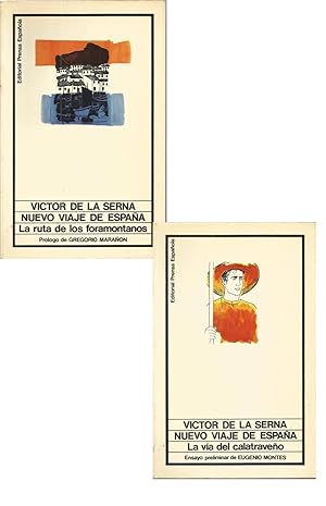 Seller image for NUEVO VIAJE DE ESPAA (2 Tomos OBRA COMPLETA) T.1 La Ruta de los foramontanos/ T.2 La va del calatraveo -Colecc Libros para siempre for sale by CALLE 59  Libros