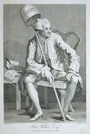 Seller image for John Wilkes Esq. London Published by G.G.&J. Robinson Paternoster Row December 1st. 1800. for sale by Antiquariat Gallus / Dr. P. Adelsberger