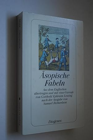 Bild des Verkufers fr sopische Fabeln: mit moralischen Lehren und Betrachtungen ; mit 40 Kupfertafeln der Erstausgabe von 1757. aus dem Engl. bertr. und mit einer Vorr. von Gotthold Ephraim Lessing nach der Ausg. von Samuel Richardson. Hrsg. und mit einem Nachw. von Walter Pape zum Verkauf von Antiquariat Biebusch