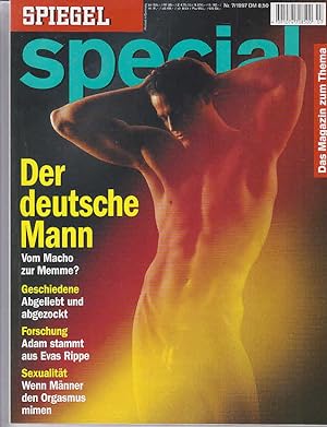 Bild des Verkäufers für Spiegel special 7/1997. Der deutsche Mann. Vom Macho zur Memme? zum Verkauf von AMAHOFF- Bookstores