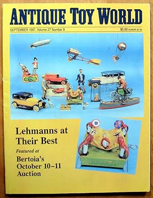 Antique Toy World Magazine.September 1997.