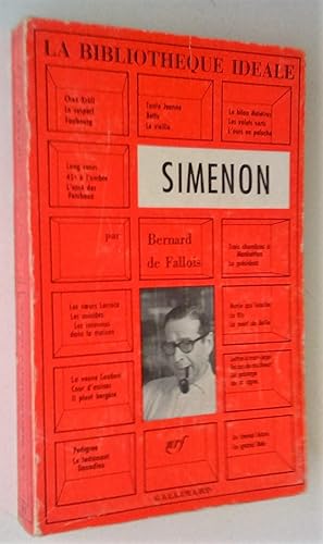 Seller image for Simenon for sale by Claudine Bouvier