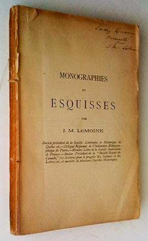 Monographies et esquisses