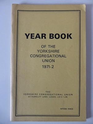 The Yorkshire Congregational Year Book, 1971-72