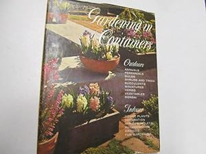 Image du vendeur pour Gardening in Containers mis en vente par Goldstone Rare Books