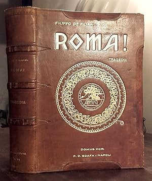 Image du vendeur pour Roma! Tragedia in 5 atti. mis en vente par AU SOLEIL D'OR Studio Bibliografico