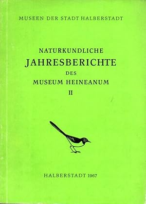 Bild des Verkufers fr Naturkundliche Jahresberichte II zum Verkauf von Clivia Mueller