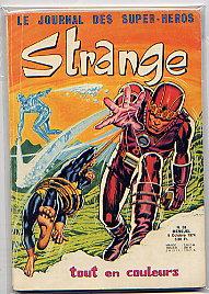 Image du vendeur pour STRANGE NO 58(October 1974): LE JOURNAL DES SUPER-HEROS: COMIC mis en vente par TARPAULIN BOOKS AND COMICS