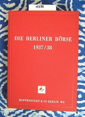 Die Berliner Börse 1937/38