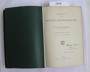 Lehrbuch der Deutschen Rechsgeschichte