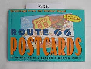 Seller image for Route 66 Postcards. Greetings from the Mother Road for sale by Versandantiquariat Lesemeile