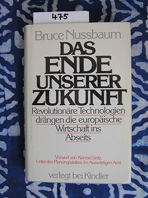 Seller image for Das Ende unserer Zukunft for sale by Versandantiquariat Lesemeile