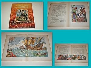 Le Tour du Monde de Magellan. Illustrations de Patrick de MANCEAU.