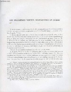 Bild des Verkufers fr BULLETIN MONUMENTAL 113e VOLUME DE LA COLLECTION N3 - LES PREMIERES VOUTES SEXPARTITES EN ITALIE PAR ANGIOLA MARIA ROMANINI zum Verkauf von Le-Livre