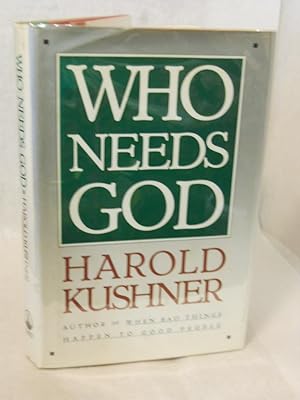Imagen del vendedor de Who Needs God a la venta por Gil's Book Loft
