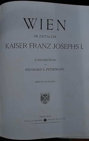 Wien im Zeitalter Kaiser Franz Josephs I