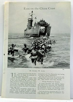 Imagen del vendedor de Eyes on the China Coast. Article published in National Geographic Magazine, Volume 103, Number 4 (April 1953), pp. 505-512 a la venta por Cat's Cradle Books