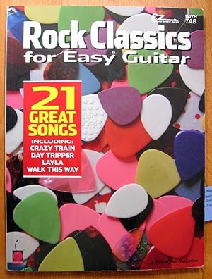 Bild des Verkufers fr Rock Classics for Easy Guitar zum Verkauf von Ken Jackson