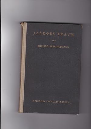 Seller image for JAKOBS TRAUM; EIN VORSPIEL for sale by Meir Turner