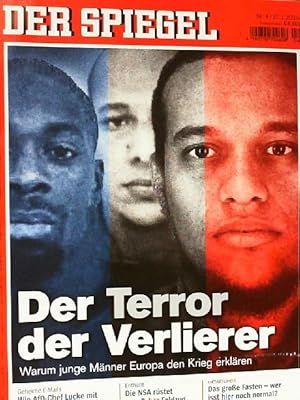der Spiegel 04/15 - Der Terror der Verlierer: Warum junge Männer Europa den Krieg erklärej