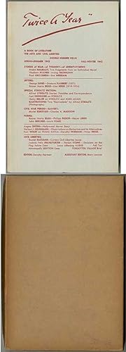 Seller image for Twice A Year - Volumes VIII-IX, Spring Summer 1942 / Fall Winter 1942 for sale by Between the Covers-Rare Books, Inc. ABAA